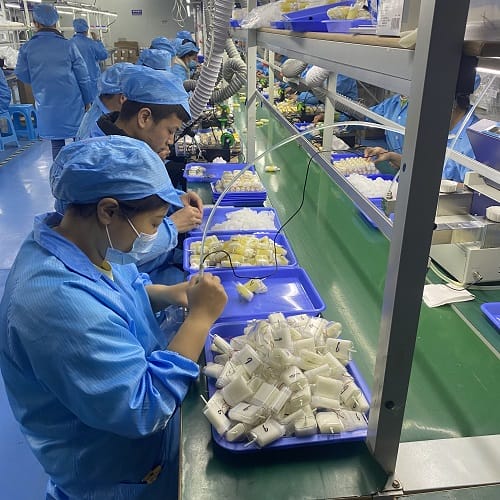 Proceso de producción de Fumot Vape