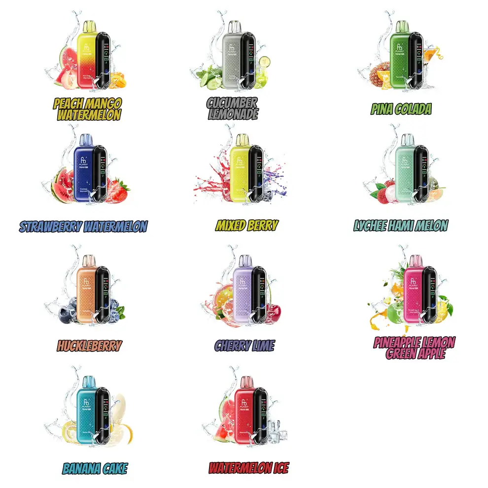 Fumot Vape 20000 bocanadas - Colección de sabores